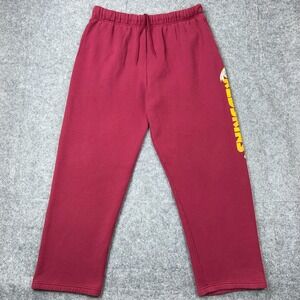 Washington Redskins Pants Mens 2XL Red Sweatpants Pockets NFL Football Y2K